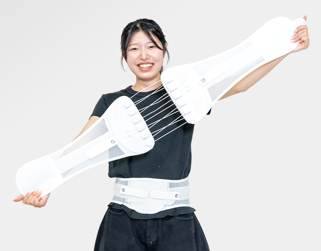 ガードナー ベルト WHITE アイチャッチ